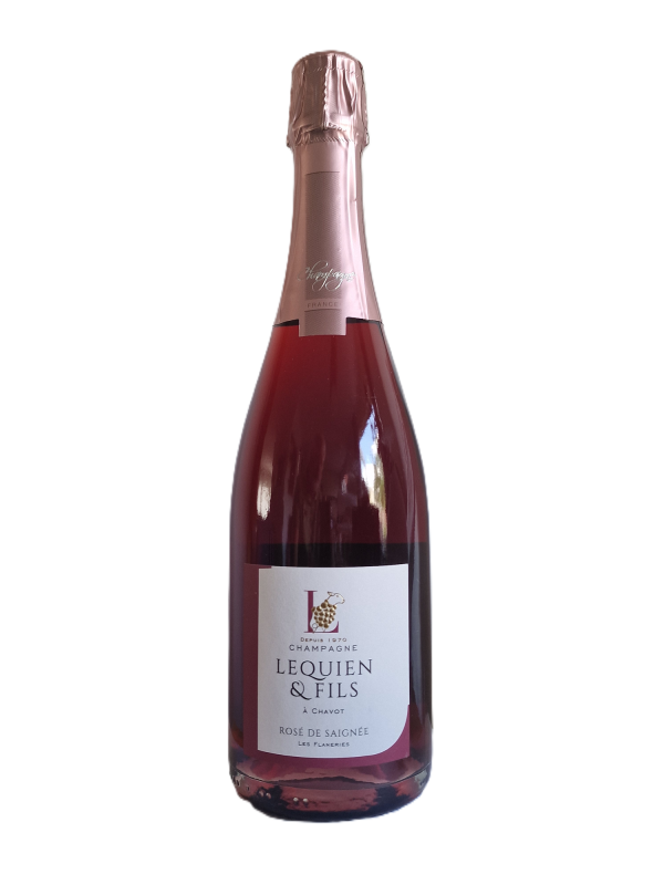 LEF_Saign-front50 Champagne Rosé de Saignee