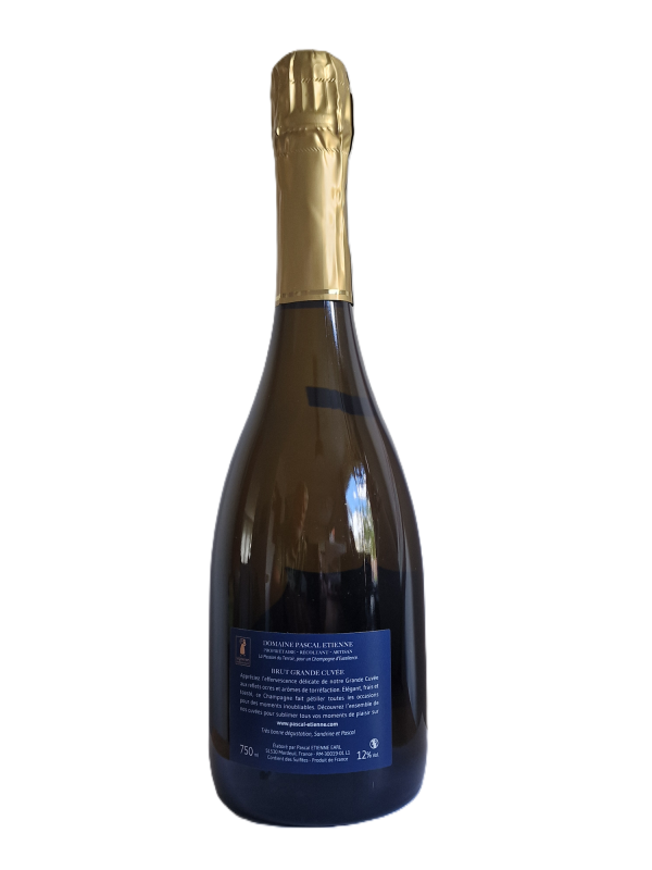 PE_GrCu-back50 Champagne Brut Grande Cuvée (* au Guide Hachette 2025)